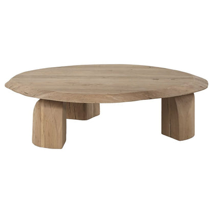 Dignano 60 in. Reclaimed Oak Wood Coffee Table