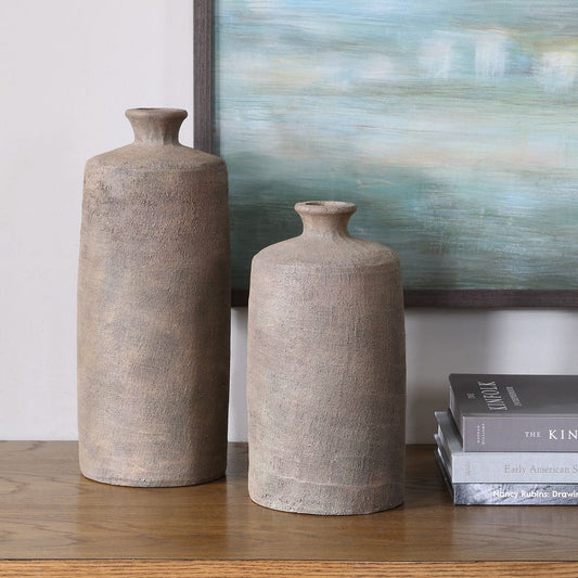 Lagrange Clay Vases - Set of 2