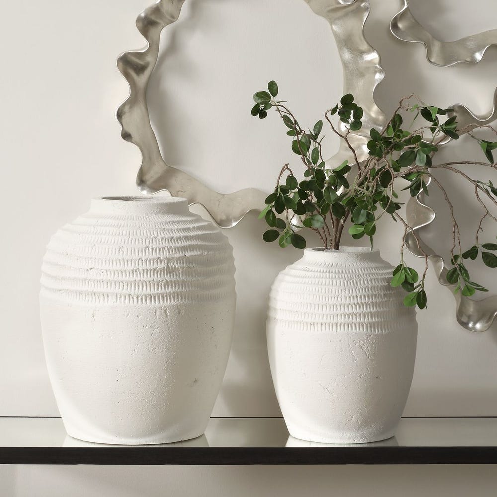 Avelengo Ceramic Vase -  Set of 2