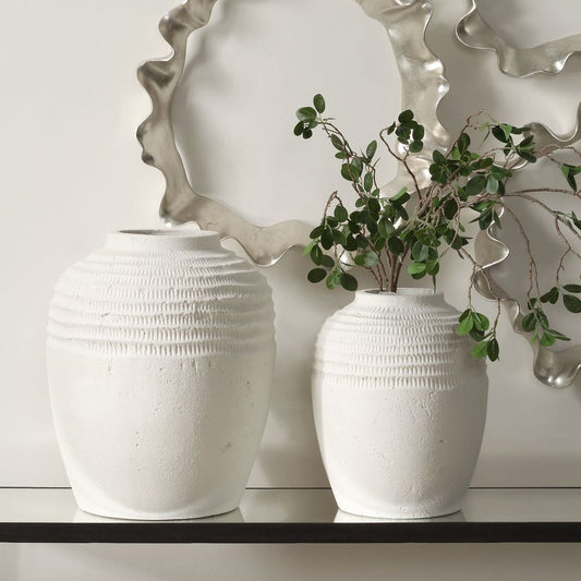 Avelengo Ceramic Vase -  Set of 2