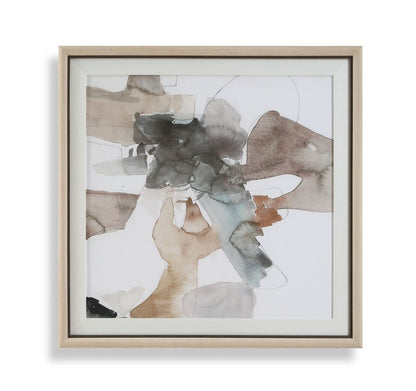 Soft Currents 39 in. Framed Print