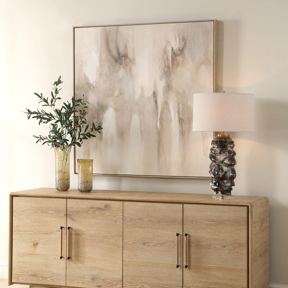 Quiet Earth 49 in. Hand Painted Canvas