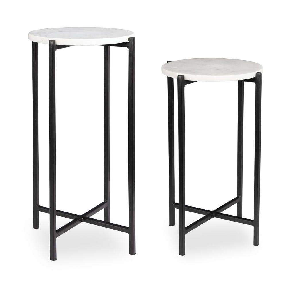 Sotto 22 in. Accent Table - Set of 2