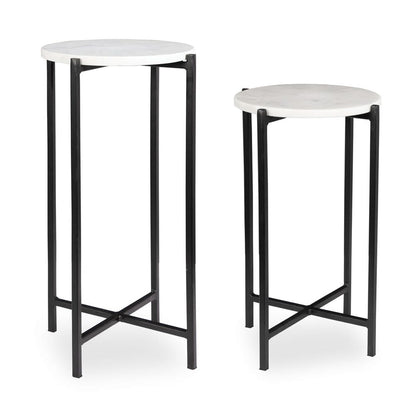 Sotto 22 in. Accent Table - Set of 2
