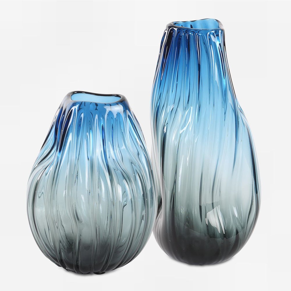 Lago Glass Vases - Set of 2