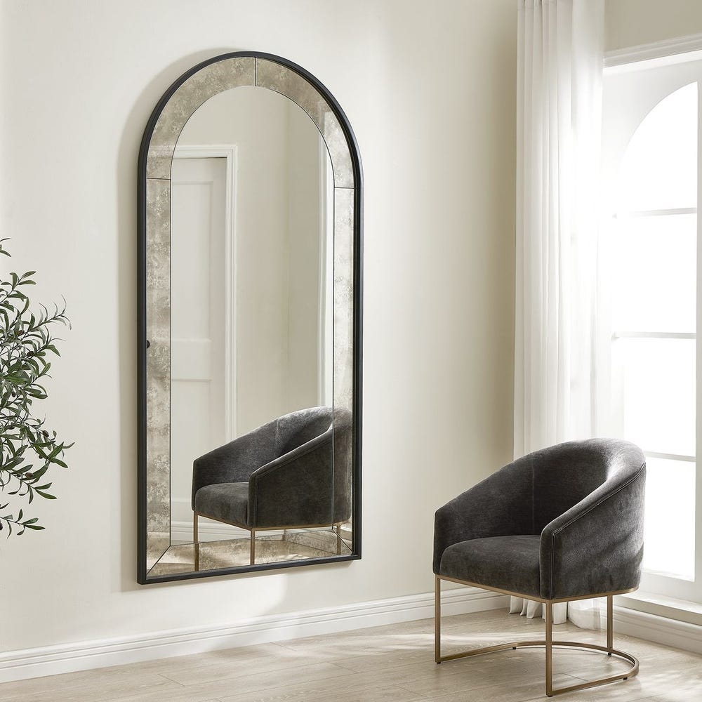 Moricone 80 in. Arch Mirror