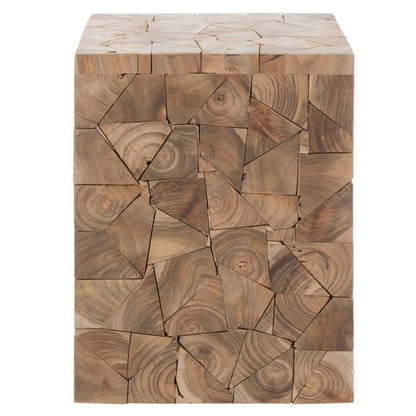 Nociazzi 16 in. Teak Accent Table