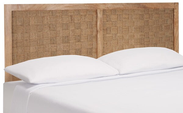 Spezia 77 in. Mango Wood Frame Headboard