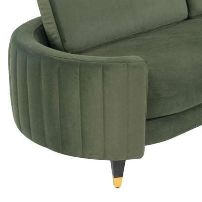 Tempio 91 in. Velvet Sofa
