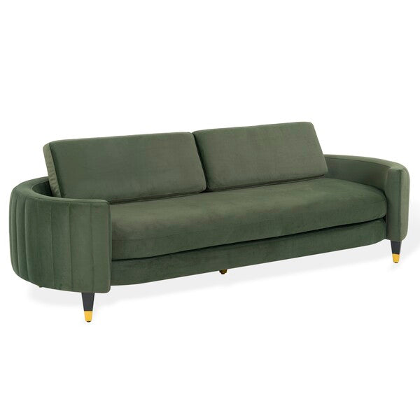 Tempio 91 in. Velvet Sofa
