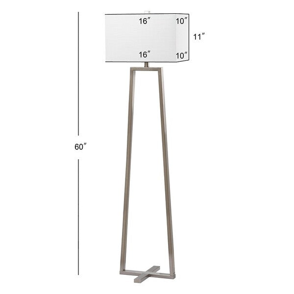 Porziano 60 in. Triangular Frame Floor Lamp