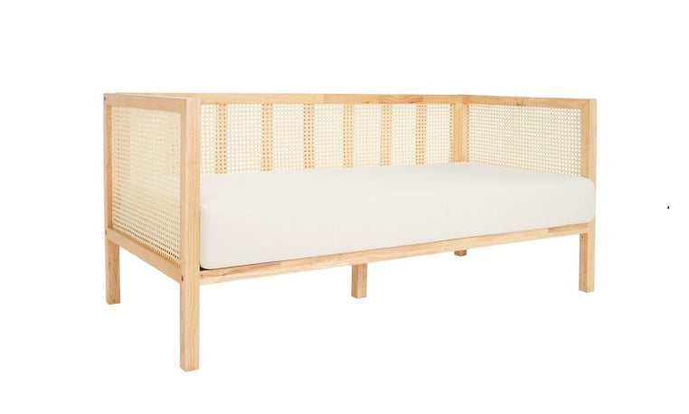 Gratia 62 in. Rubber Wood Sofa Bed