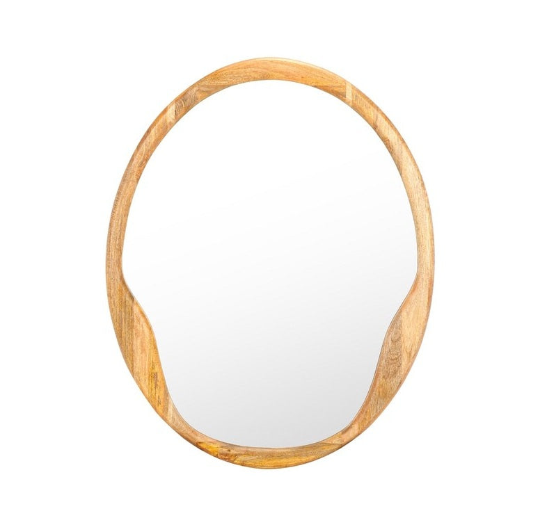 Faeto 40 in. Mango Wood Mirror