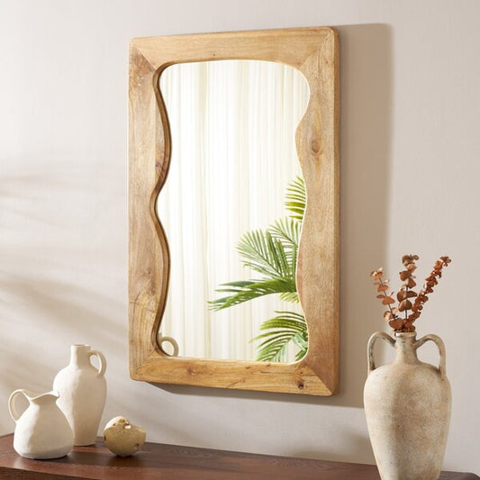 Atessa 36 in. Mango Wood Mirror