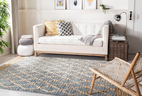 Rueglio Hand Loomed Jute Rug