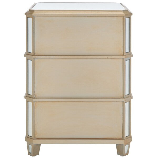 Cosenza 27 in. Mirror Nightstand