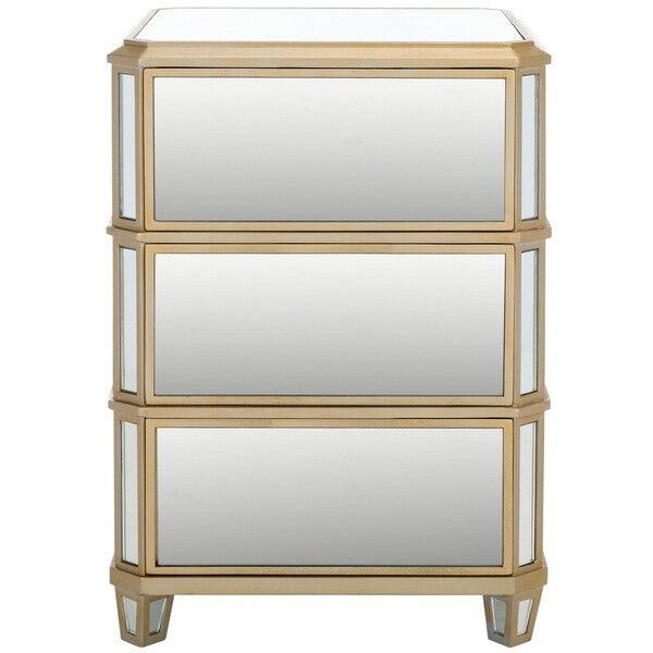 Cosenza 27 in. Mirror Nightstand