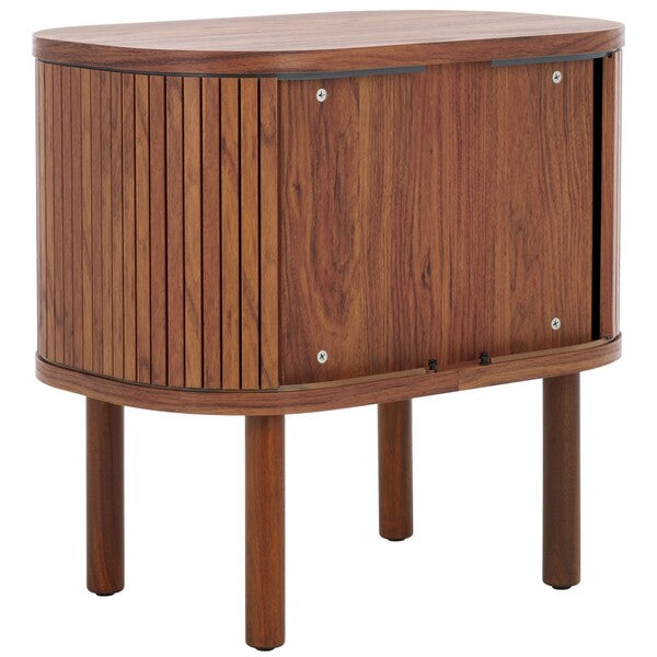 Toritto 22 in. Nightstand - Walnut