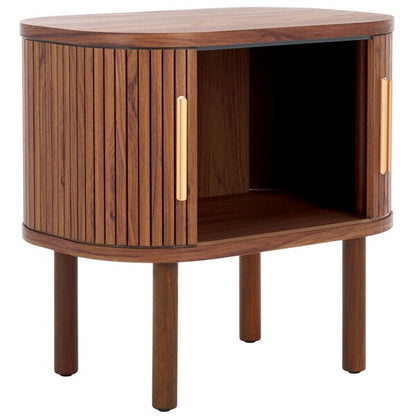 Toritto 22 in. Nightstand - Walnut