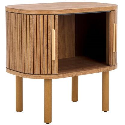 Toritto 22 in. Nightstand - Oak