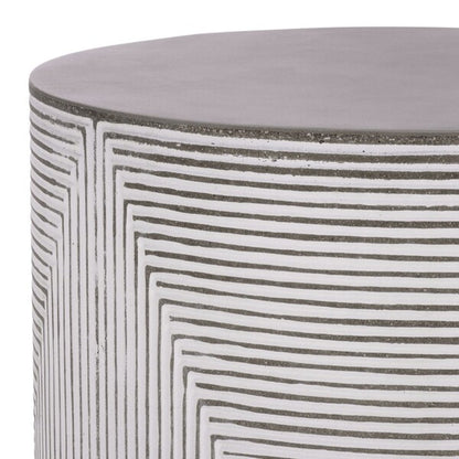 Corso 19 in. Ficonstone Outdoor Accent Table