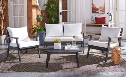 Marzano 4 Piece Acacia Wood Outdoor Living Set