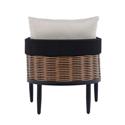 Settimo Taupe Outdoor Accent Chair - Set of 2