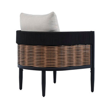 Settimo Taupe Outdoor Accent Chair - Set of 2