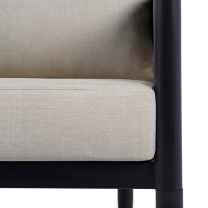 Settimo Taupe Outdoor Accent Chair - Set of 2
