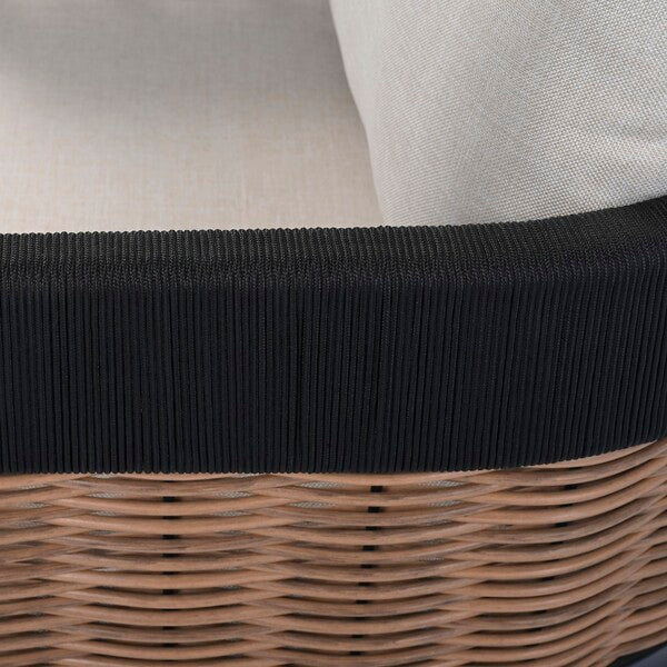 Settimo Taupe Outdoor Accent Chair - Set of 2