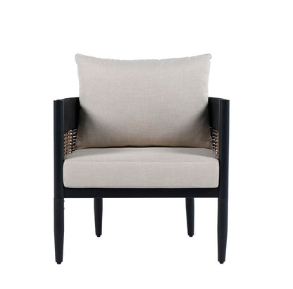 Settimo Taupe Outdoor Accent Chair - Set of 2