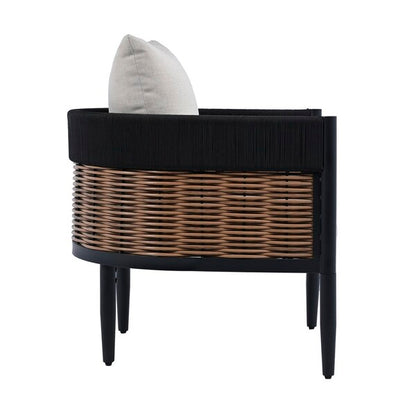 Settimo Taupe Outdoor Accent Chair - Set of 2