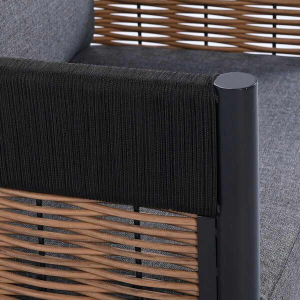 Settimo Grey Outdoor Accent Chair - Set of 2