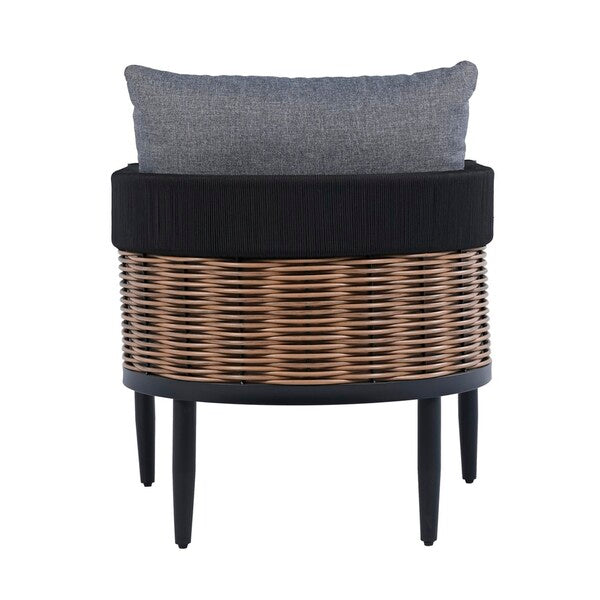 Settimo Grey Outdoor Accent Chair - Set of 2