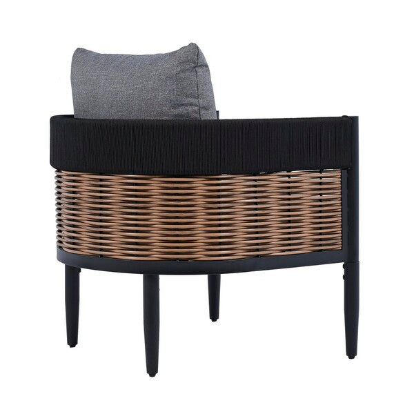 Settimo Grey Outdoor Accent Chair - Set of 2