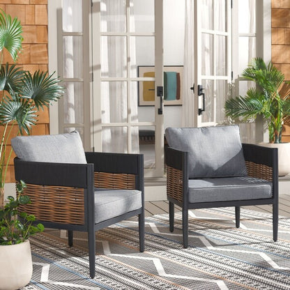 Settimo Grey Outdoor Accent Chair - Set of 2