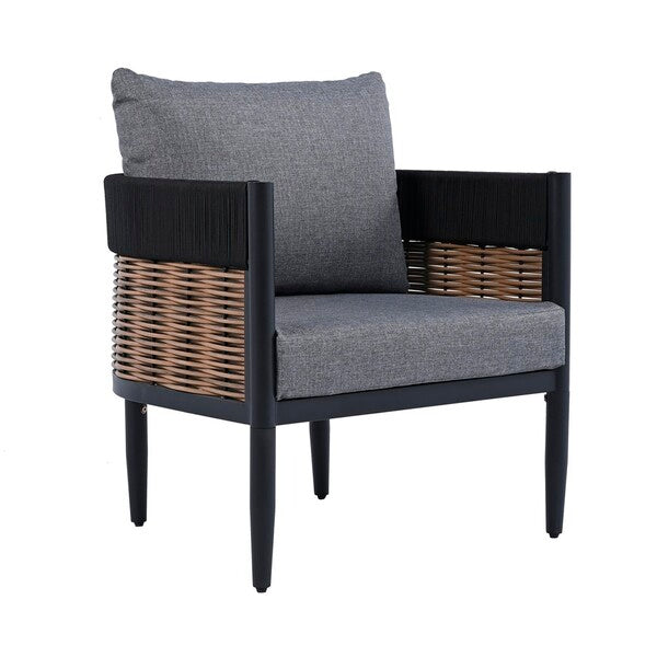 Settimo Grey Outdoor Accent Chair - Set of 2