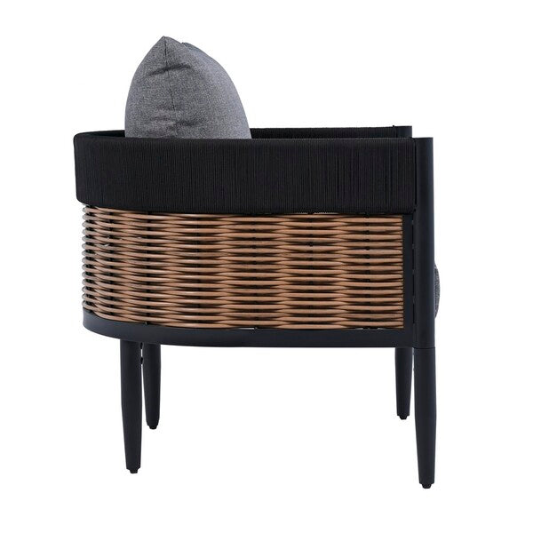 Settimo Grey Outdoor Accent Chair - Set of 2