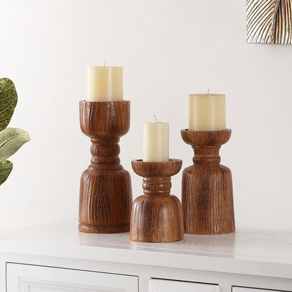 Fienil Ployresin Candle Holders - Set of 3