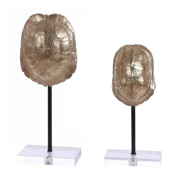 Visano Turtle Shell Table Decor - Set of 2