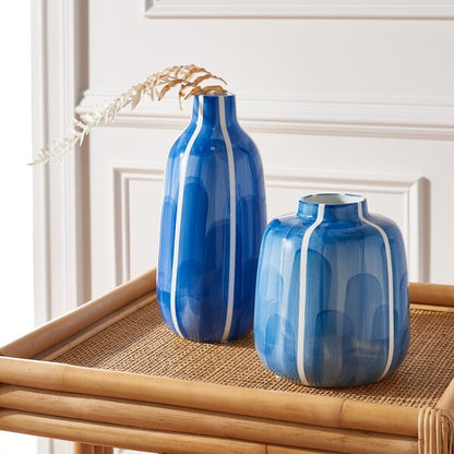 Zucca Ceramic Vase - Set of 2