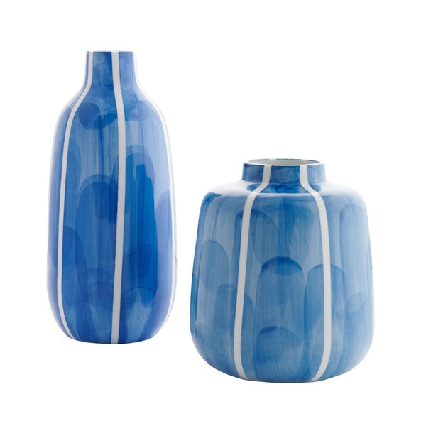 Zucca Ceramic Vase - Set of 2