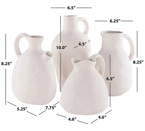 Budduso Vases - Set of 4