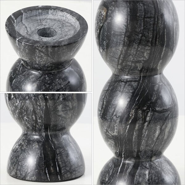 Sauglio Marble Candle Holder - Set of 2