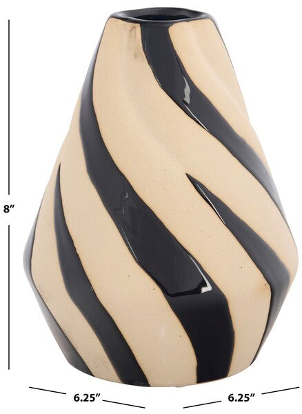 Bove Ceramic Spiral Vase