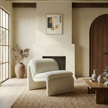 Vestini Performance Fabric Accent Chair - Taupe