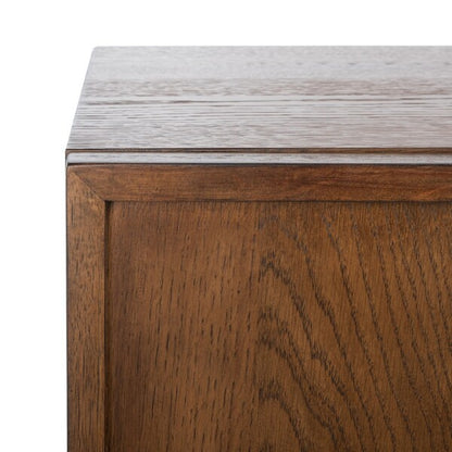 Pozzolo 58 in.  Oak Veneer Media Stand