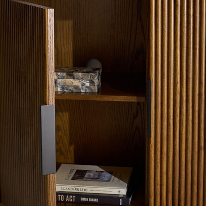 Finita 60 in. Oak Veneer Sideboard - Medium Oak