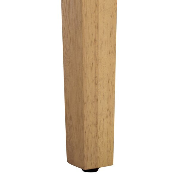 Spoleto 60 in. Rubber Wood Desk - Oak