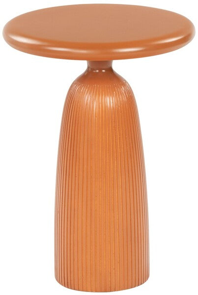 Mioglia 22 in. Round Concrete Accent Table